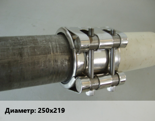 Межтрубное соединение 250х219 НСПС полиэтилен, неразъемное соединение полиэтилен сталь, газ, SDR 11,SDR 13.6,SDR 21, шт цена от 17198 Тг / шт, где купить, условия доставки в Костанае и Костанайской области